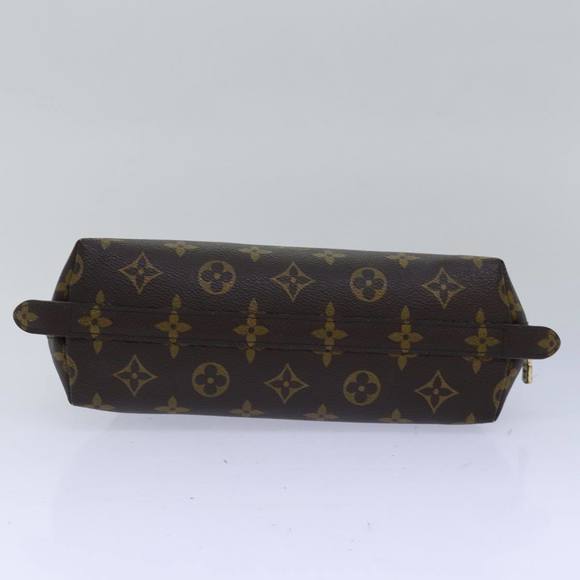 LOUIS VUITTON Monogram Trousse Demi Ronde Cosmetic Pouch M47520 LV Auth 78651 - Picture 6 of 16